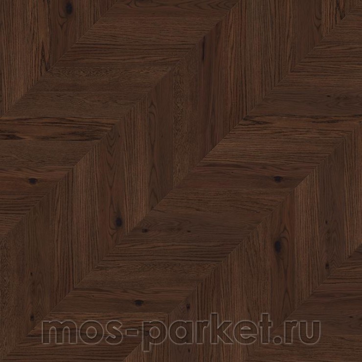 Французская елка Coswick Dark Wood 1173-4217-20 Дуб Молочный Шоколад 45°