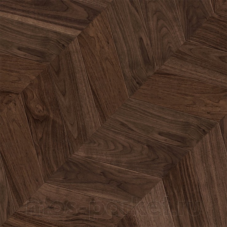 Французская елка Coswick Chevron American Walnut 1323-3261-30 Орех классический 60°