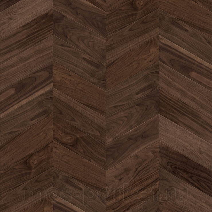 Французская елка Coswick Chevron American Walnut 1323-3261-30 Орех классический 60°