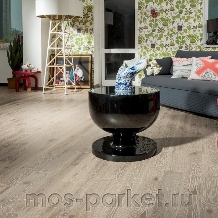 Паркетная доска Coswick Designer Solution 1167-4251-20 Дуб Серый кашемир