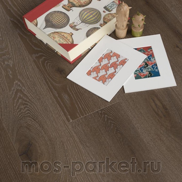 Паркетная доска Coswick Designer Solution 1167-4805-30 Дуб Дымчатый топаз