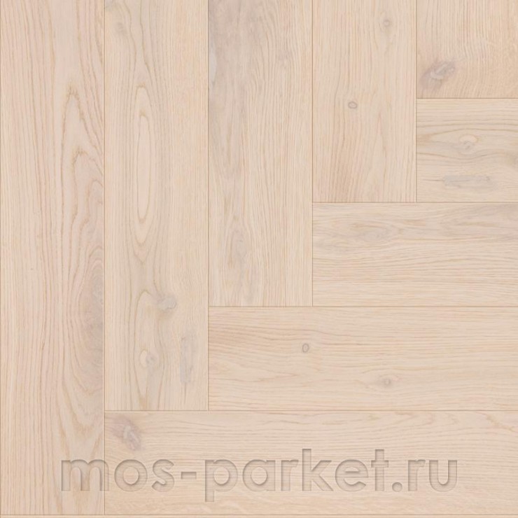 Английская ёлка Coswick White Breathe 1151-3842-20 Дуб акварельный белый рустикальный