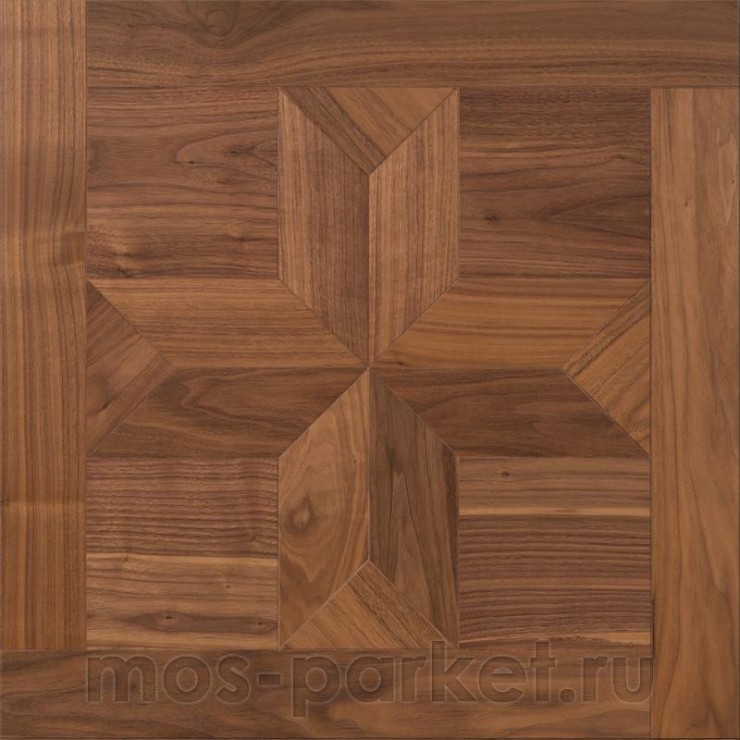 Модульный паркет Coswick American Walnut Блуа 1306-1201-30 Орех натуральный Селект