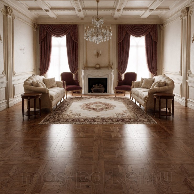 Модульный паркет Coswick Natural Touch Блуа 1106-1281-10 Дуб Кедр