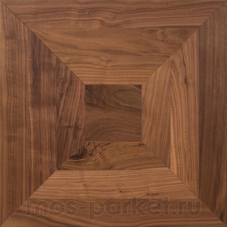 Модульный паркет Coswick American Walnut Таттершел 1381-3201-30 Орех натуральный Традишинал