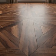 Модульный паркет Coswick American Walnut Трианон 1344-3201-30 Орех натуральный Традишинал