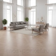 Модульный паркет Coswick Gray Shadow Трианон 1144-1855-10 Дуб Серый Дэви