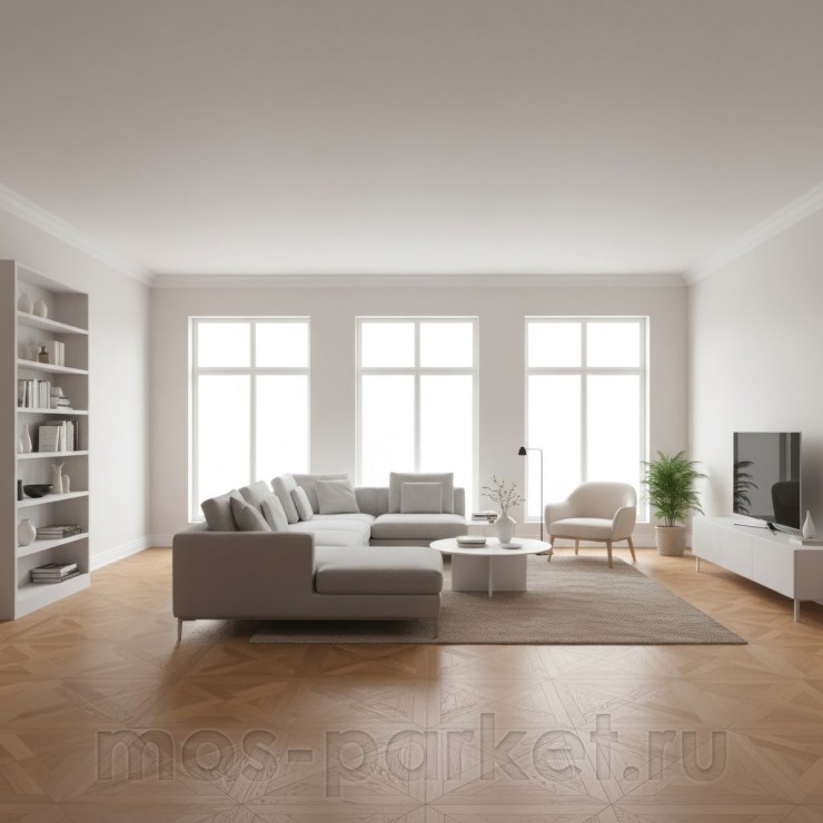 Модульный паркет Coswick Designer Solution Трианон 1144-1882-10 Дуб Сибуми