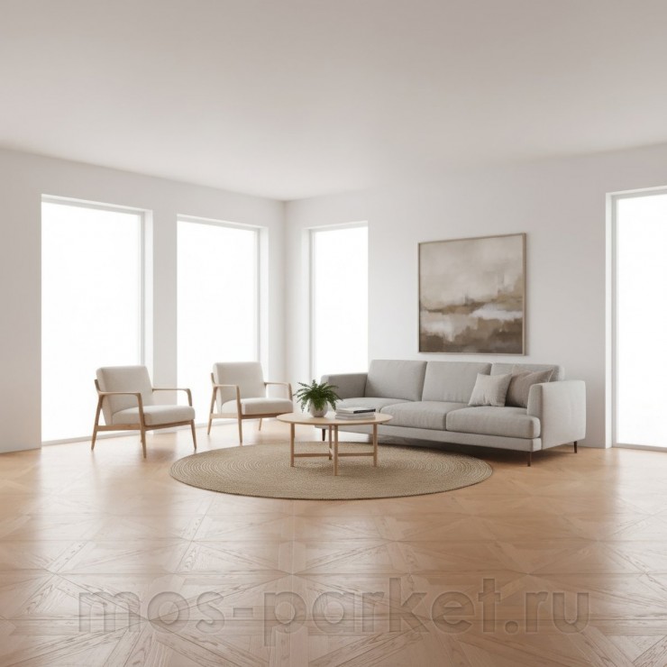 Модульный паркет Coswick Designer Solution Трианон 1144-1882-10 Дуб Сибуми