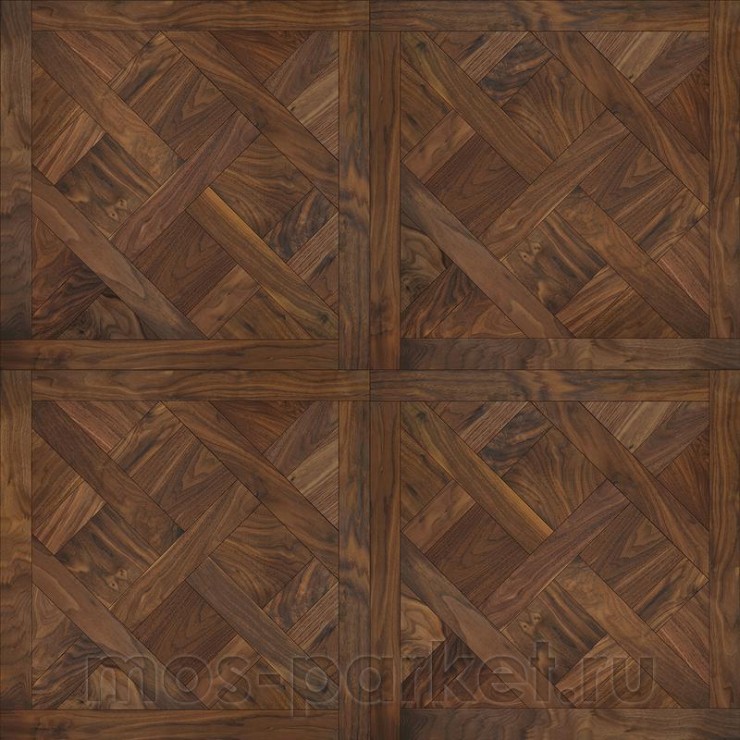 Модульный паркет Coswick American Walnut Версаль 1343-1201-30 Орех натуральный Селект