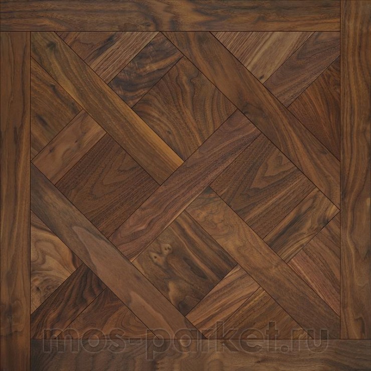 Модульный паркет Coswick American Walnut Версаль 1343-1201-30 Орех натуральный Селект