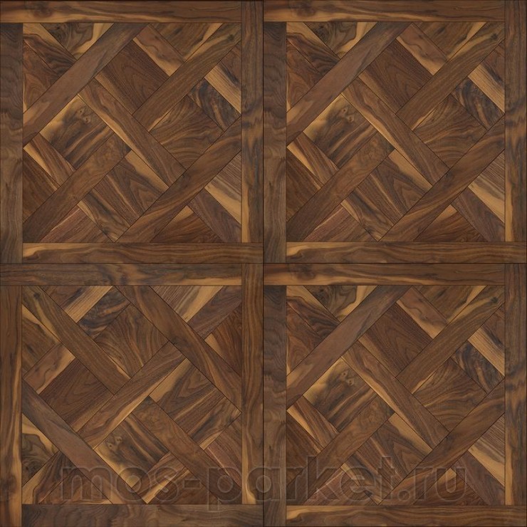 Модульный паркет Coswick American Walnut Версаль 1343-3201-30 Орех натуральный Традишинал