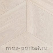 Мозаичный паркет Coswick Parquetry Ромб 1193-1258-10 Дуб Белый иней