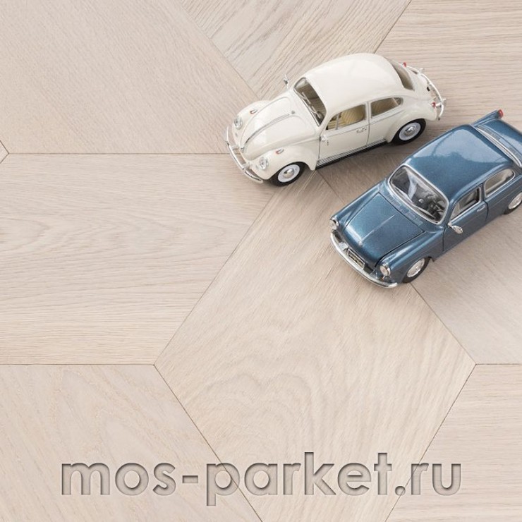 Мозаичный паркет Coswick Parquetry Ромб 1193-1258-10 Дуб Белый иней