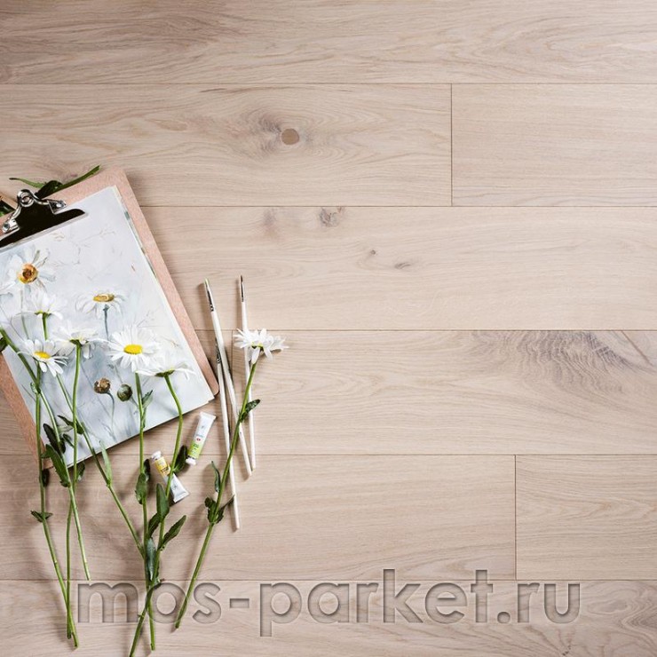 Паркетная доска Coswick White Breathe 1167-1842-10 Дуб акварельный белый