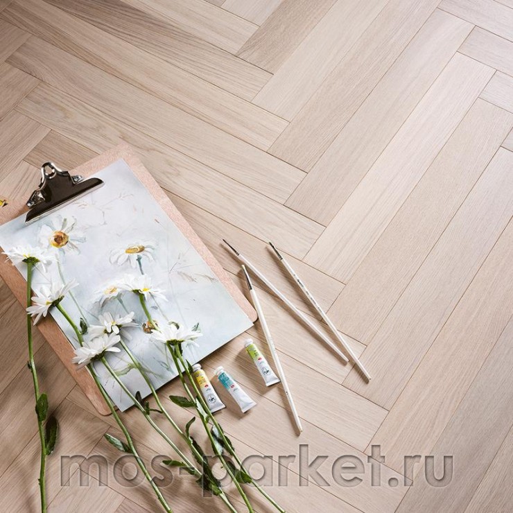 Паркетная доска Coswick White Breathe 1167-1842-10 Дуб акварельный белый