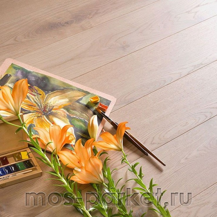Паркетная доска Coswick Natural Touch 1163-3831-10 Дуб Титановый Буфф