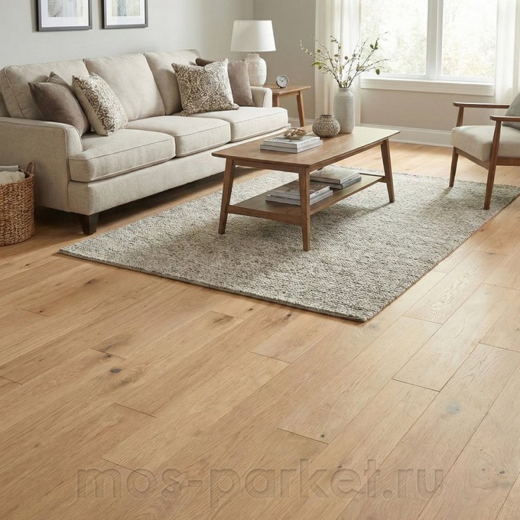 Паркетная доска Focus Floor Classic Дуб Prestige Auster Oiled 1S