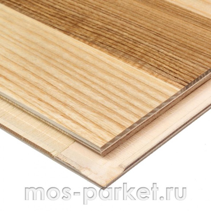 Паркетная доска Focus Floor Season Ясень Natural 3S