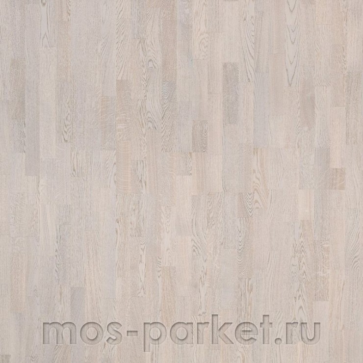 Паркетная доска DuoWood Дуб Atlas White Matt 3S