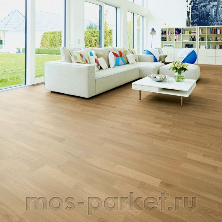 Паркетная доска Focus Floor Season Дуб Charming Matt 3S