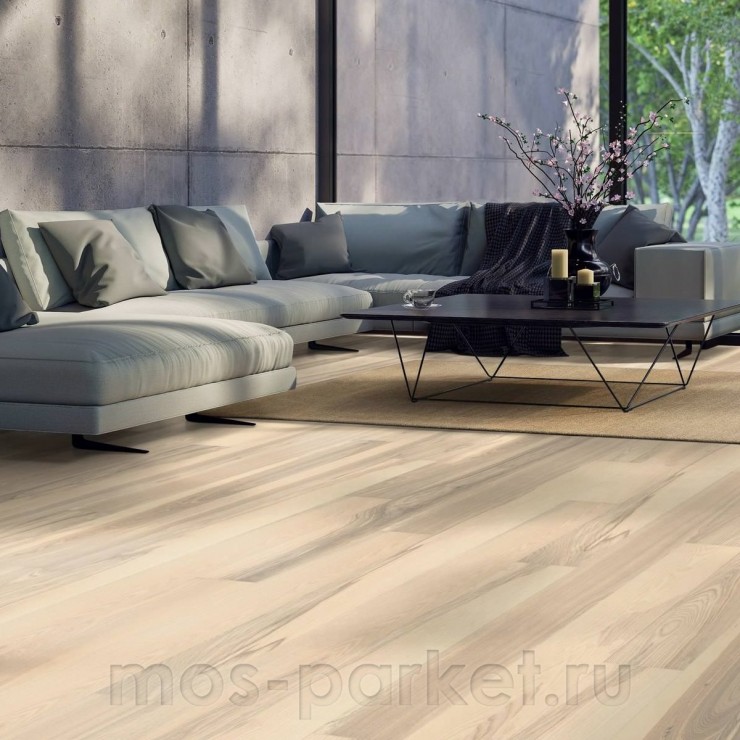 Паркетная доска Haro 4000 Series 547569 Ясень светло-белый Юниверсал браш