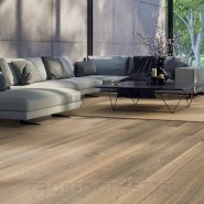 Паркетная доска Haro 4000 Series 544625 Ясень табачно-серый Юниверсал ретро браш