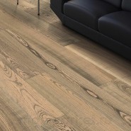 Паркетная доска Haro 4000 Series 544625 Ясень табачно-серый Юниверсал ретро браш