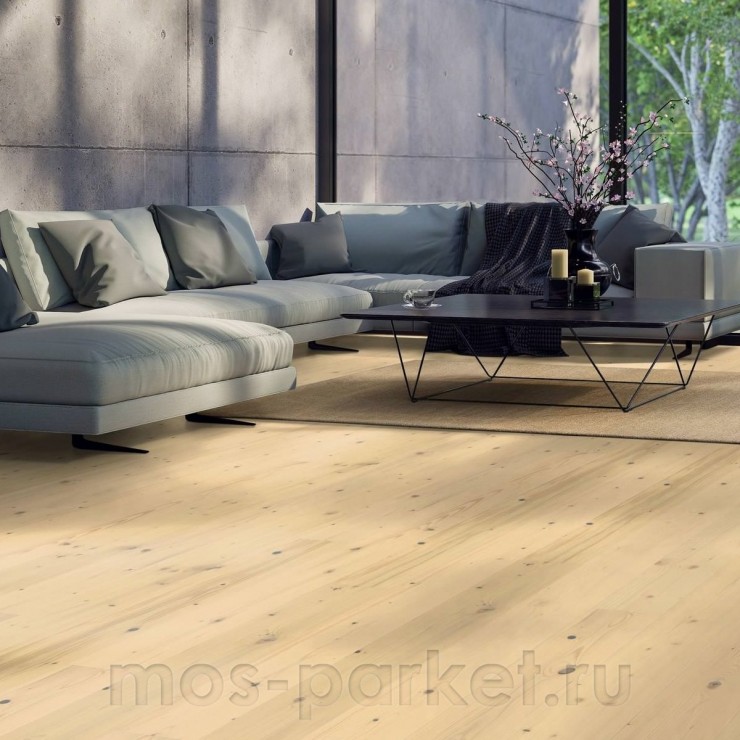 Паркетная доска Haro 4000 Series 547605 Ель светло-белая Юниверсал браш