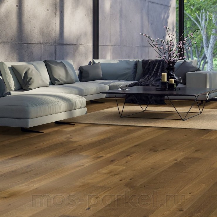 Паркетная доска Haro 4000 Series 548023 Дуб морёный Саваж браш