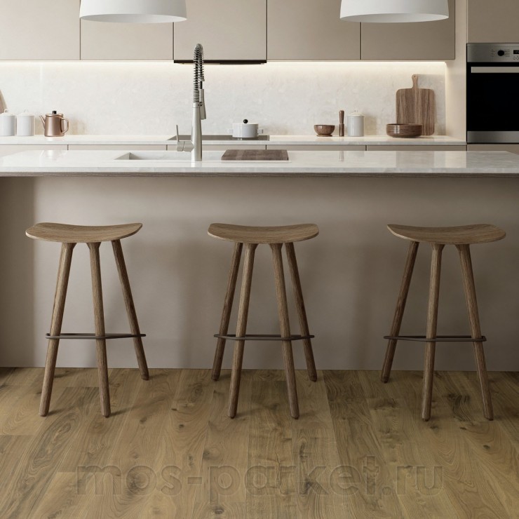 Паркетная доска Haro 4000 Series 550254 Дуб морёный Саваж Оро браш