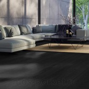 Паркетная доска Haro 4000 Series 529066 Дуб Карбон чёрный Селектив браш Паркетная доска Haro 4000 Series 529066 Дуб Карбон чёрный Селектив браш