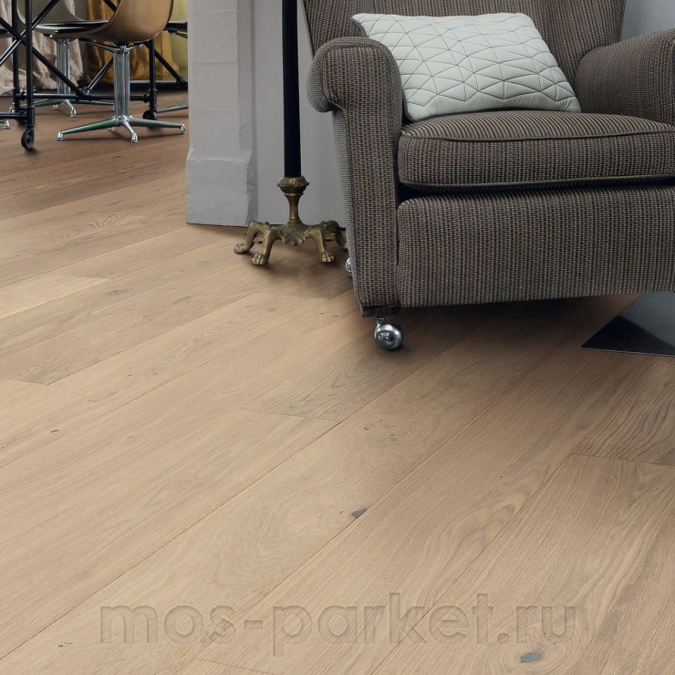 Паркетная доска Haro 4000 Series 530195 Дуб 4 Пуро белый Саваж браш