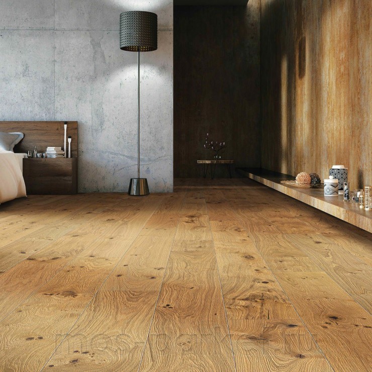 Паркетная доска Haro 4000 Series 530793 Дуб Саваж ретро браш