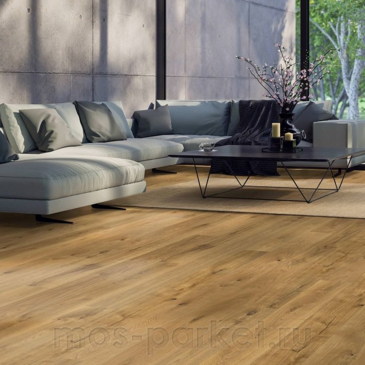 Паркетная доска Haro 4000 Series 550246 Дуб Саваж состуганный