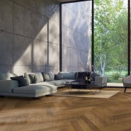 Инженерная доска Haro 1-Stripe Prestige 4000 Series 540162 Дуб дымчатый Маркант браш