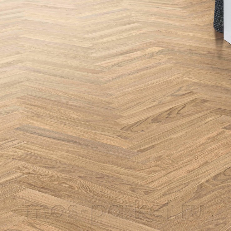 Инженерная доска Haro 1-Stripe Prestige 4000 Series 540151 Дуб светло-белый Маркант браш