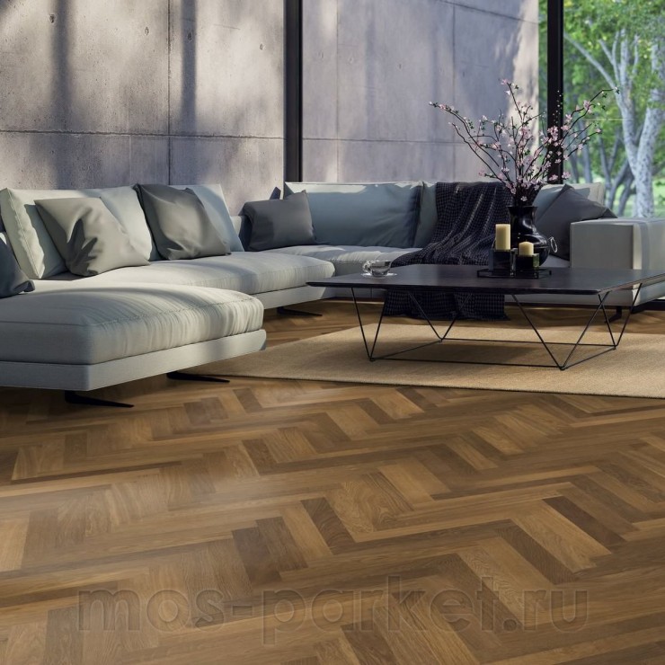 Инженерная доска Haro Strip Allegro 4000 548039 Дуб морёный Тренд браш