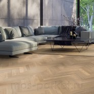 Инженерная доска Haro Strip Allegro 4000 540128 Дуб светло-белый Тренд браш