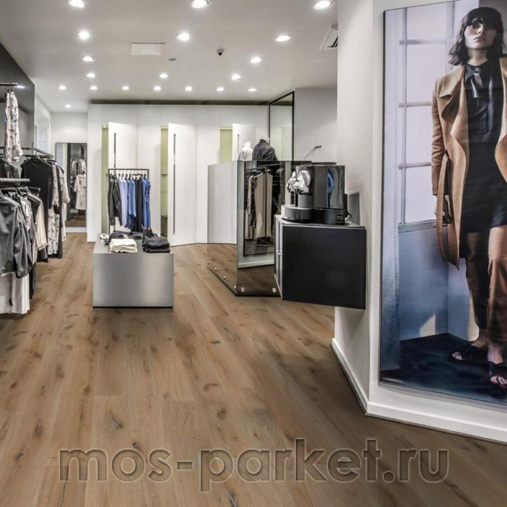 Однополосная паркетная доска Kahrs Artisan Дуб Лён