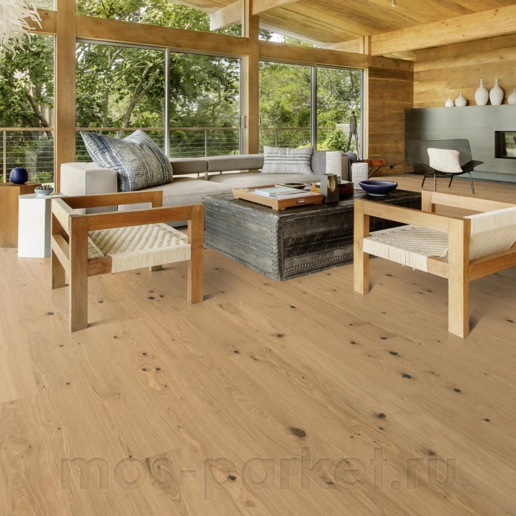 Однополосная паркетная доска Kahrs Life Authentic Plank Oak Fennel