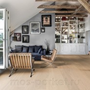 Однополосная паркетная доска Kahrs Life Authentic Plank Oak Ginger