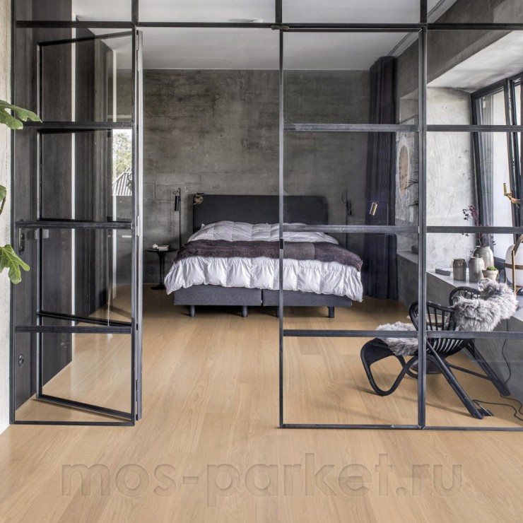 Однополосная паркетная доска Kahrs Life Authentic Plank Oak Ginger