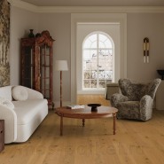 Однополосная паркетная доска Kahrs Life Authentic Plank Oak Pepper