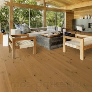 Однополосная паркетная доска Kahrs Life Authentic Plank Oak Pepper