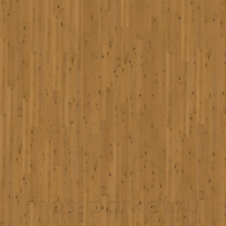 Однополосная паркетная доска Kahrs Life Authentic Plank Oak Pepper