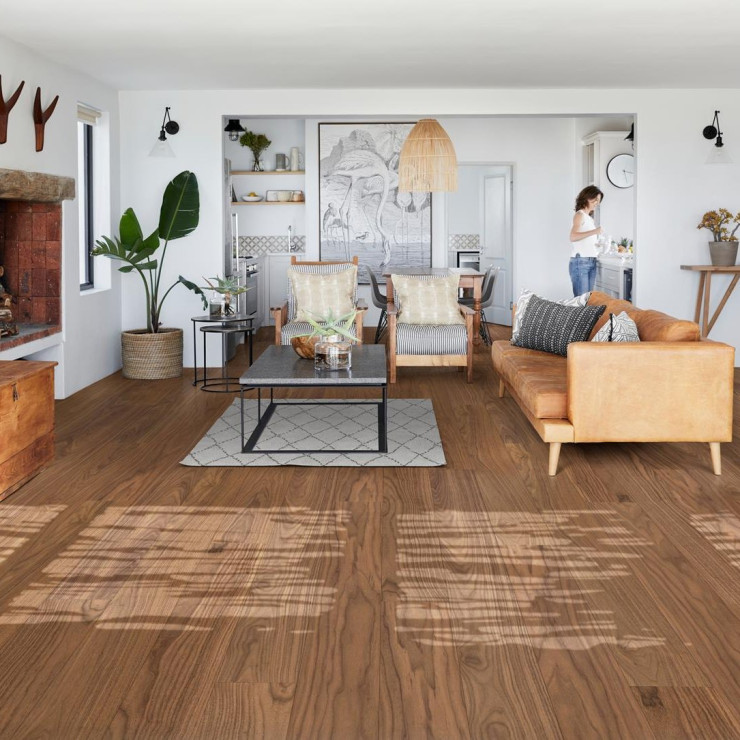 Паркетная доска Kahrs Life Authentic Plank Орех Кориандр