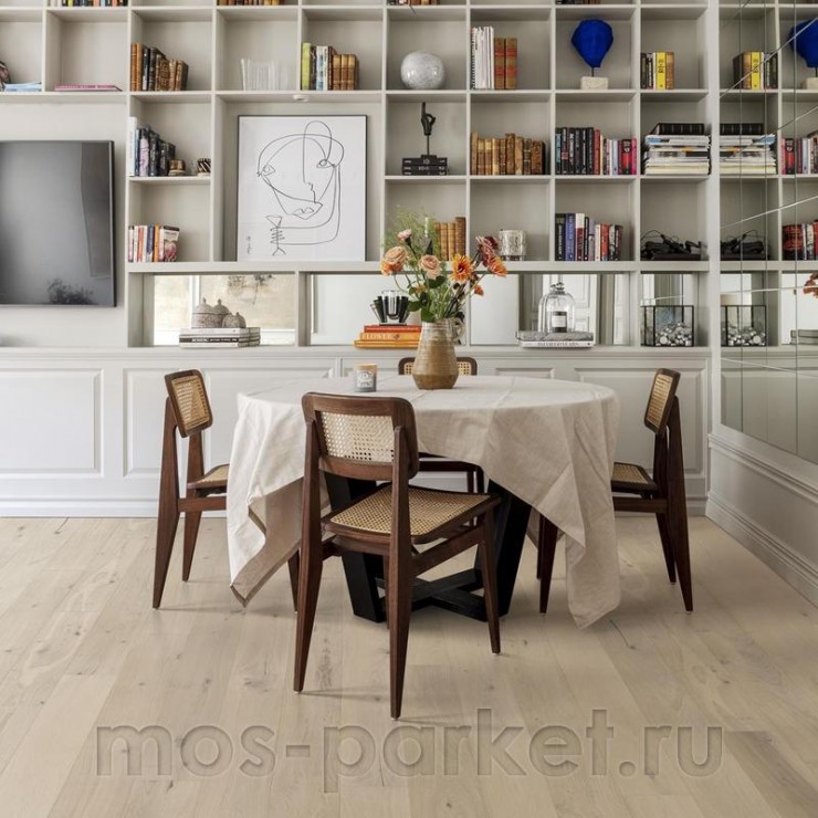 Паркетная доска Kahrs Beyond Retro Oak Loft White Plank