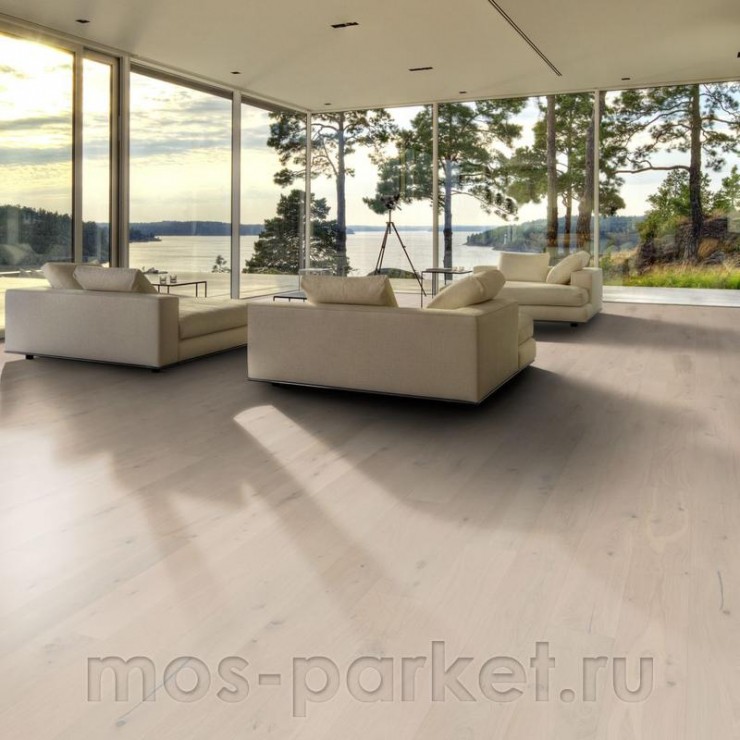 Паркетная доска Kahrs Beyond Retro Oak Loft White Plank