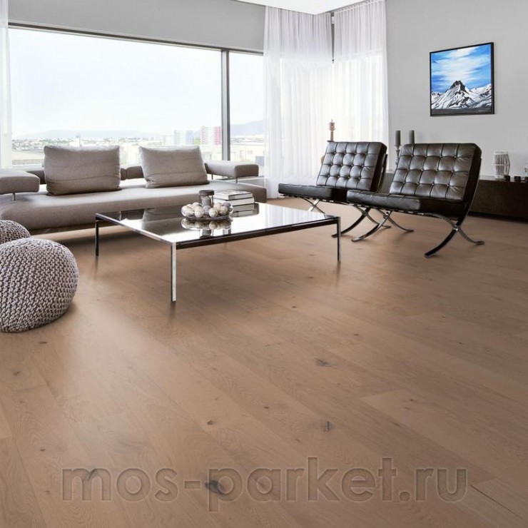 Паркетная доска Kahrs Beyond Retro Oak Frozen Hazelnut Plank